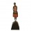 Saleswoman in traditional dress - Bronze statue