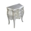 Petite commode argent style baroque