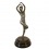 Statue en bronze art déco d'une danseuse
