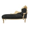  Chaise barroco preto e ouro - Chaise barroco - 