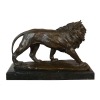 Lev v džungli - socha bronzová zvíře - 