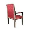 Židle červená říše - nábytek říše - 