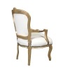 Louis XV armchair white and gold - Louis XV style cabinet - 