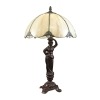 Tiffany lamp woman - Glass lights - 