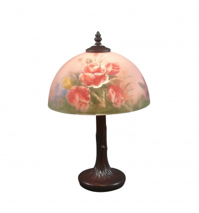 Lámpara floral estilo Tiffany