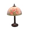 Lampe florale style Tiffany