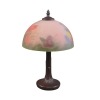 Tiffany style floral lamps painted