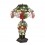 Lámpara de flores al estilo Tiffany