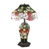 Kwiaty - lampy Tiffany styl styl lampy Tiffany