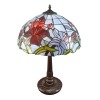 Tiffany Tulips Lamp - Luminaires with stained glass windows art nouveau - 