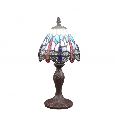 Liten lampa Tiffany dragonfly