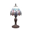 Liten lampa Tiffany dragonfly