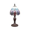 Lille lampe Tiffany dragonfly