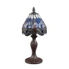 Malé lampy Tiffany vážka