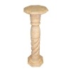 Columna de mármol beige - pedestal de mármol - 