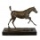 Bronze statue of Degas horse