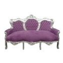 Barock Sofa lila - Barock möbel sofa