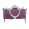  Sofa w stylu barokowym fioletowy - Sofa w stylu barokowym - 