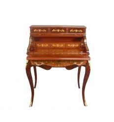 Louis XV style cylinder desk