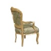 Louis XV armchair green - Louis XV armchair -