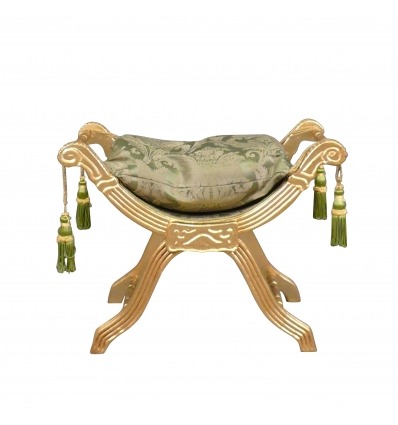  Барокко зеленый диван - Барокко кресло - 