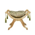  Barokní zelené couch - Barokní lavice - 