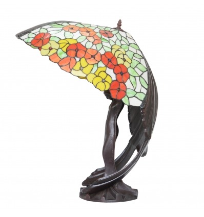 Flying lady Tiffany lamp
