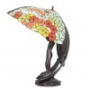 Lampe flying lady Tiffany - lampe Tiffany de style originale