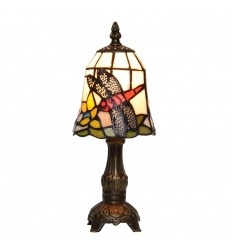 Stolní lampa Tiffany Dragonfly