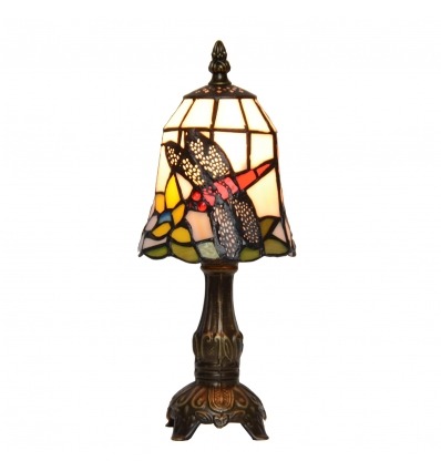 Lámpara de mesa libellulas Tiffany - Lamparas Tiffany baratta
