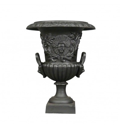  Medici Gusseisen Vase - H: 60 cm - Medici Vasen - 