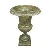  Medici Vase aus grünem Gusseisen - H: 96 cm - Medici Vasen - 