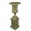 Cast iron medici vase with plinth - H: 159 cm