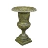  Medici cast iron vase with base - H: 159 cm - Medici Vases - 