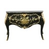 Comodabarroco negro y oro - muebles de estilo barroco - 