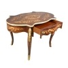 Stůl "lounge" Ludvíka XV. - Tabulka