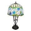 Wistárie Tiffany lampa - reprodukce lampu typ původní Tiffany - 