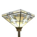  Lampada da terra Tiffany art deco Torchiere - Illuminazione Tiffany - Chicago Serie - 
