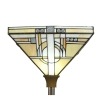  Állólámpa Tiffany-art deco Torchiere - Lámpatestek Tiffany - Chicago-Sorozat - 
