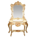 Konsol gyldne barok - rokoko møbler - 