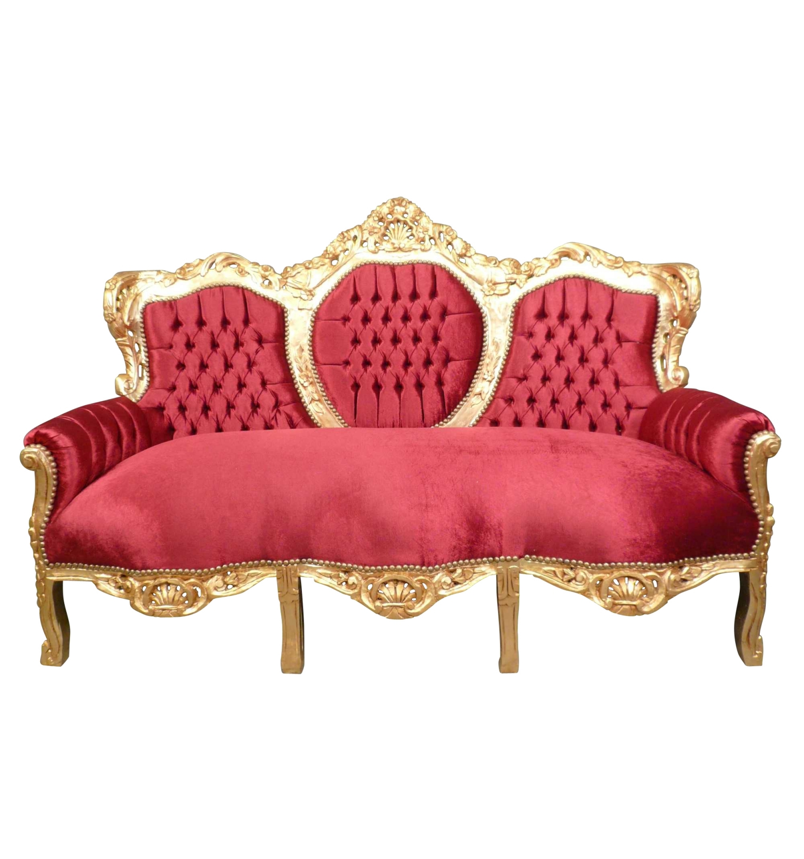 premie rustig aan assistent Barok bank rode Amsterdam - Barok meubels