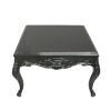 Table basse baroque noire - Stolik w stylu barokowym -