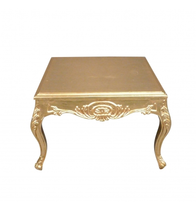  Table basse baroque dorée - Table basse baroque - Table baroque - 
