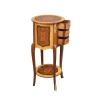 Små runda Dresser Louis XV - Louis XV Toalettstol -