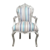 Tarka barokk fotel - stílusú bútorokkal és Deco - 