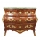 Commode Louis XV Tombeau en palissandre