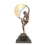 Bronzen Art Deco standbeeld-de fan danser