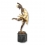 Statua in bronzo art deco ballerino