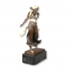 Ballerina di danza del ventre - Statua in bronzo orientalista - Fonderia d'arte - 