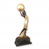 Sculptures bronze art déco - La danseuse à la balle